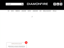 Tablet Screenshot of diamonfire.com